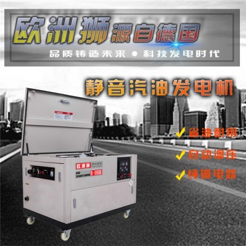 12KW靜音汽油發電機工地用