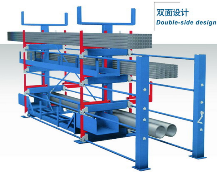 山東伸縮式懸臂貨架
